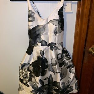 Strappy skater dress